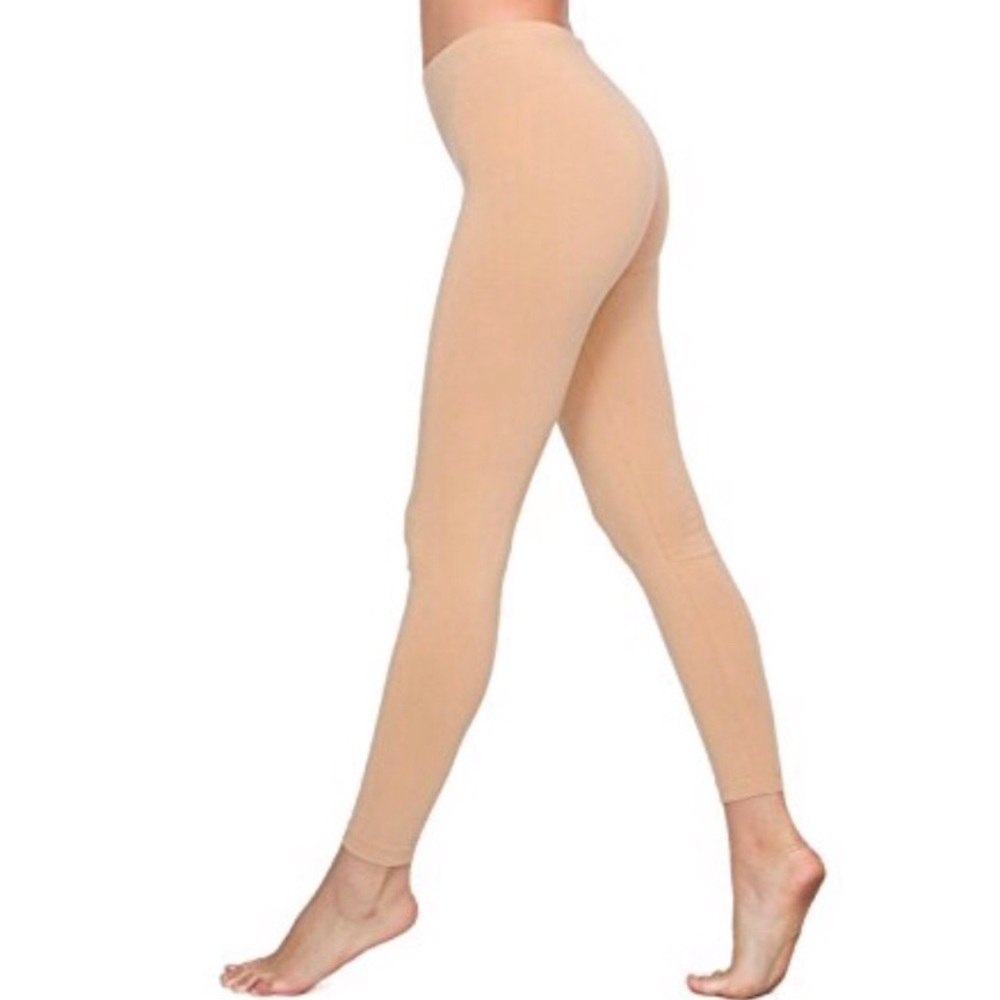 American Apparel Nude Leggings
